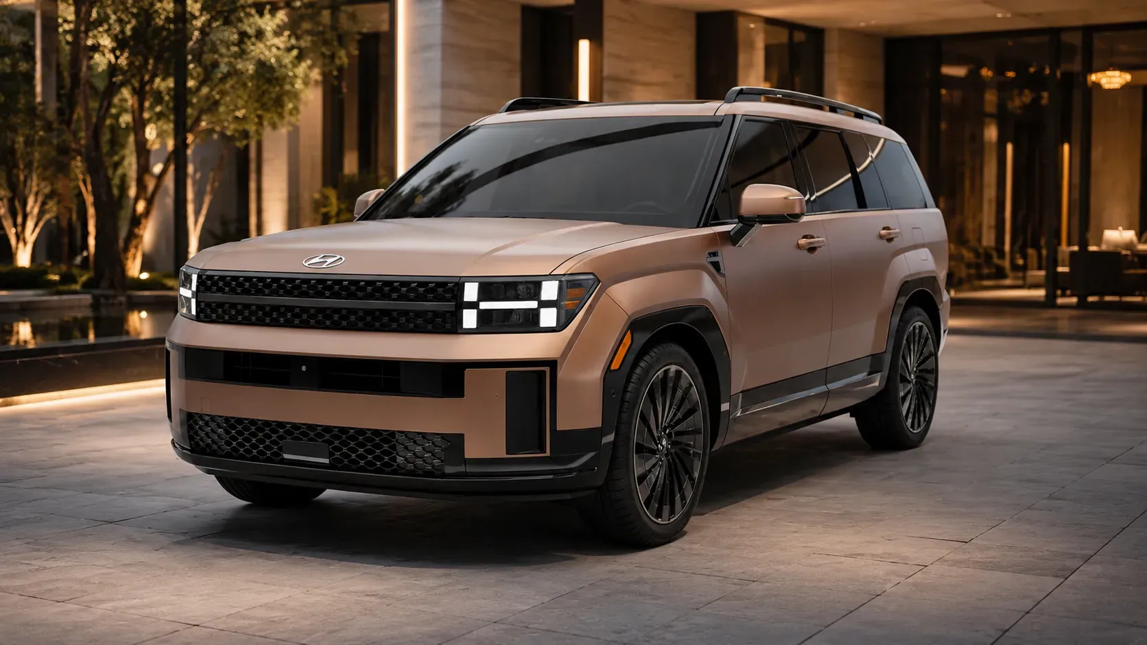 What makes the Santa Fe Hybrid different